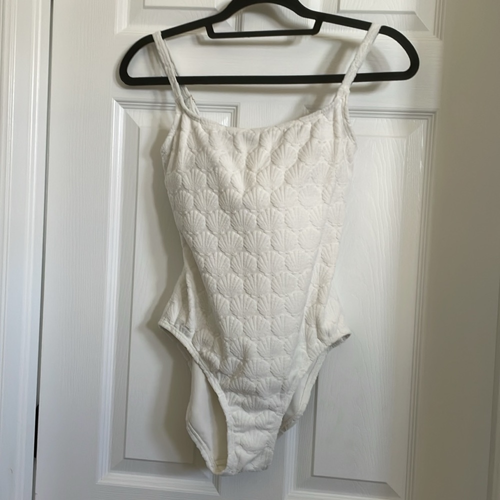 Kate Spade Terry Cloth Bathing Suit